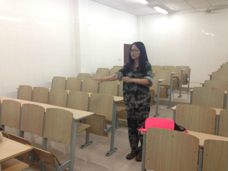 药院学子军歌排练进行时